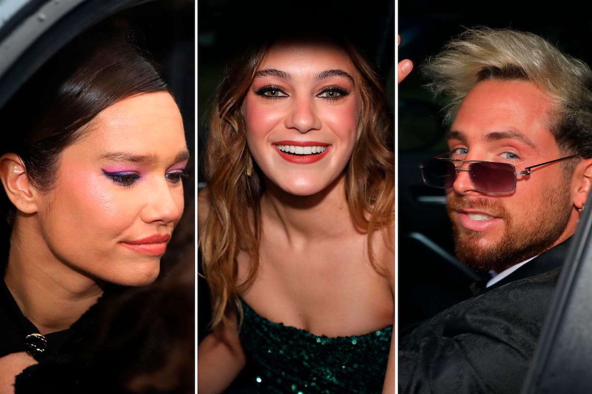 Manu Viale, Caro Domenech y Maxi Espíndola fueron algunos de los primeros invitados en llegar a la exclusiva estancia donde se celebra la boda este sábado