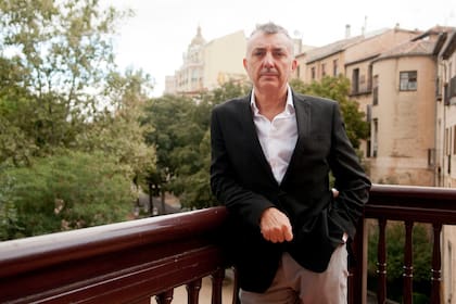 El escritor español Manuel Vilas, el fin de semana, en el Hay Festival de Segovia