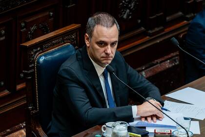 Manuel Adorni presentó el informe de gestión en el Congreso de la Nación.