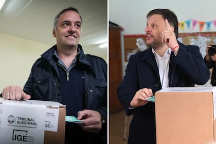 Manuel Adorni y Leandro Santoro, primero y segundo en la elección, le quitaron el caudal electoral a JxC