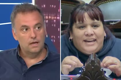 Manuel Adorni y Natalia Zaracho