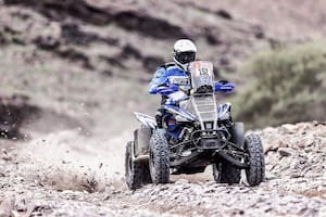 Manuel Andújar levantó la bandera argentina a lo más alto con su triunfo en cuatriciclos; es su segundo título en el Rally Dakar