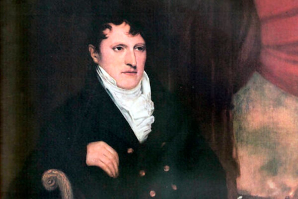 Manuel Belgrano, retratado por Casimir Carbonnier
