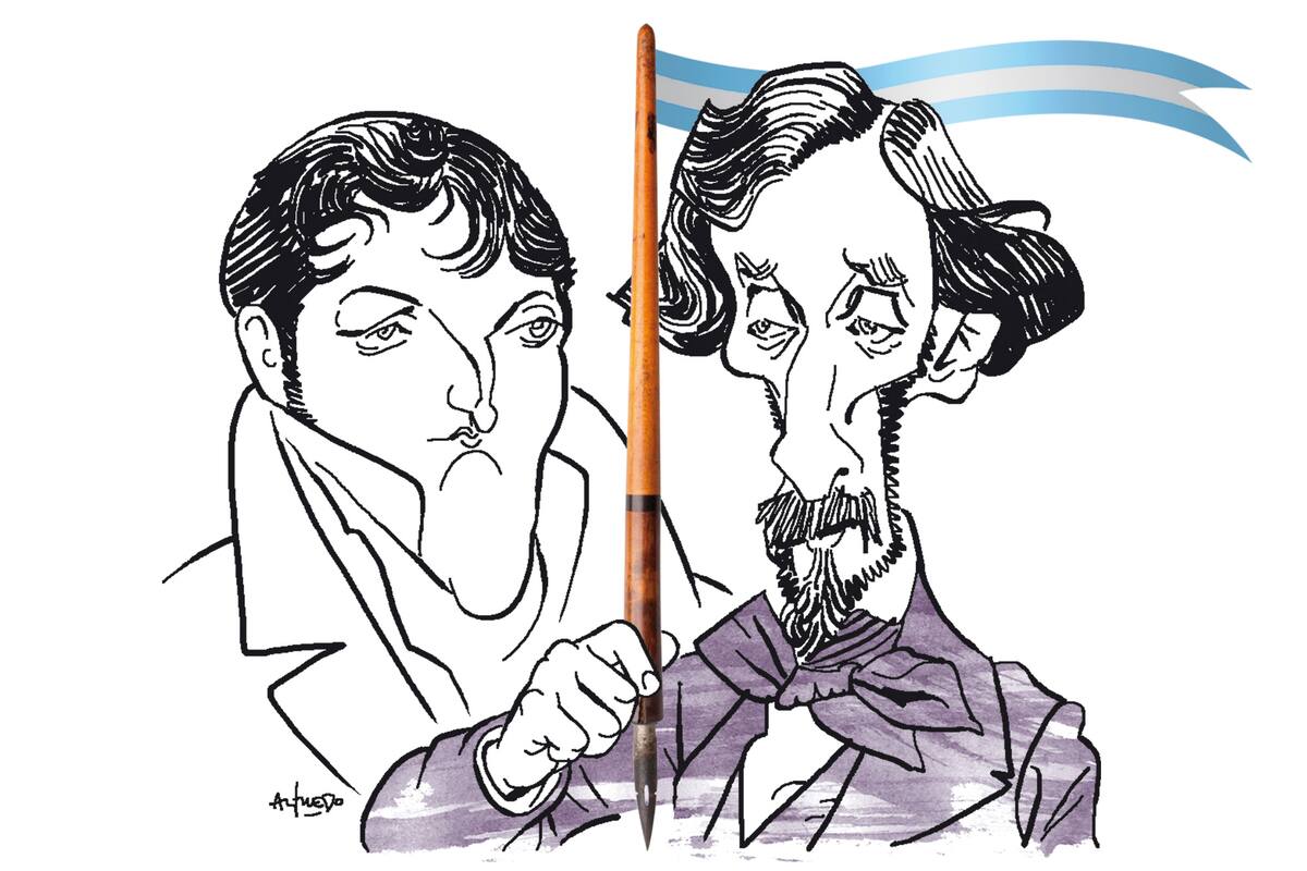 Manuel Belgrano y Bartolomé Mitre