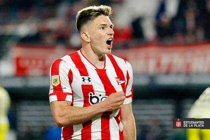 Manuel Castro, sinónimo de gol en Estudiantes