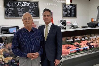 Manuel Herrán, Fundador y Presidente Supermercados Sedano's y su hijo Agustín Herrán, CEO Supermercados Sedano's
