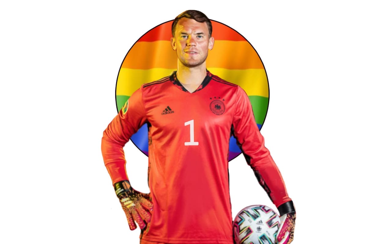 Manuel Neuer, arquero de la selección de Alemania