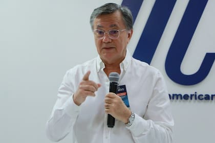 Manuel Otero, director general del IICA, durante el acto de apertura del evento con líderes rurales en San José, Costa Rica