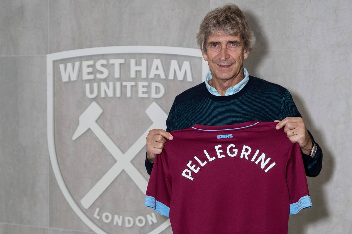 Manuel Pellegrini, nuevo DT de West Ham