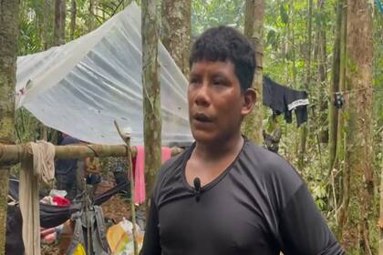 Manuel Ranoque, el padre de los chicos rescatados en la selva colombiana