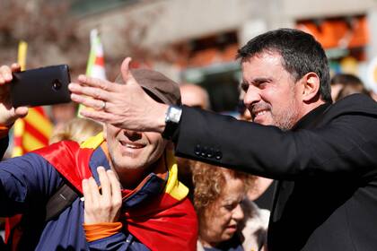 Manuel Valls fue primer ministro durante el gobierno de François Hollande