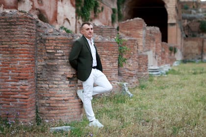 Manuel Vilas en Roma, en junio pasado
