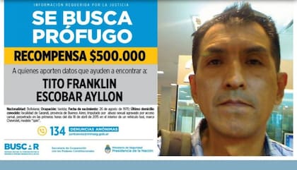 El gobierno nacional ofrecía recompensa para quien aportara datos sobre el sospechoso
