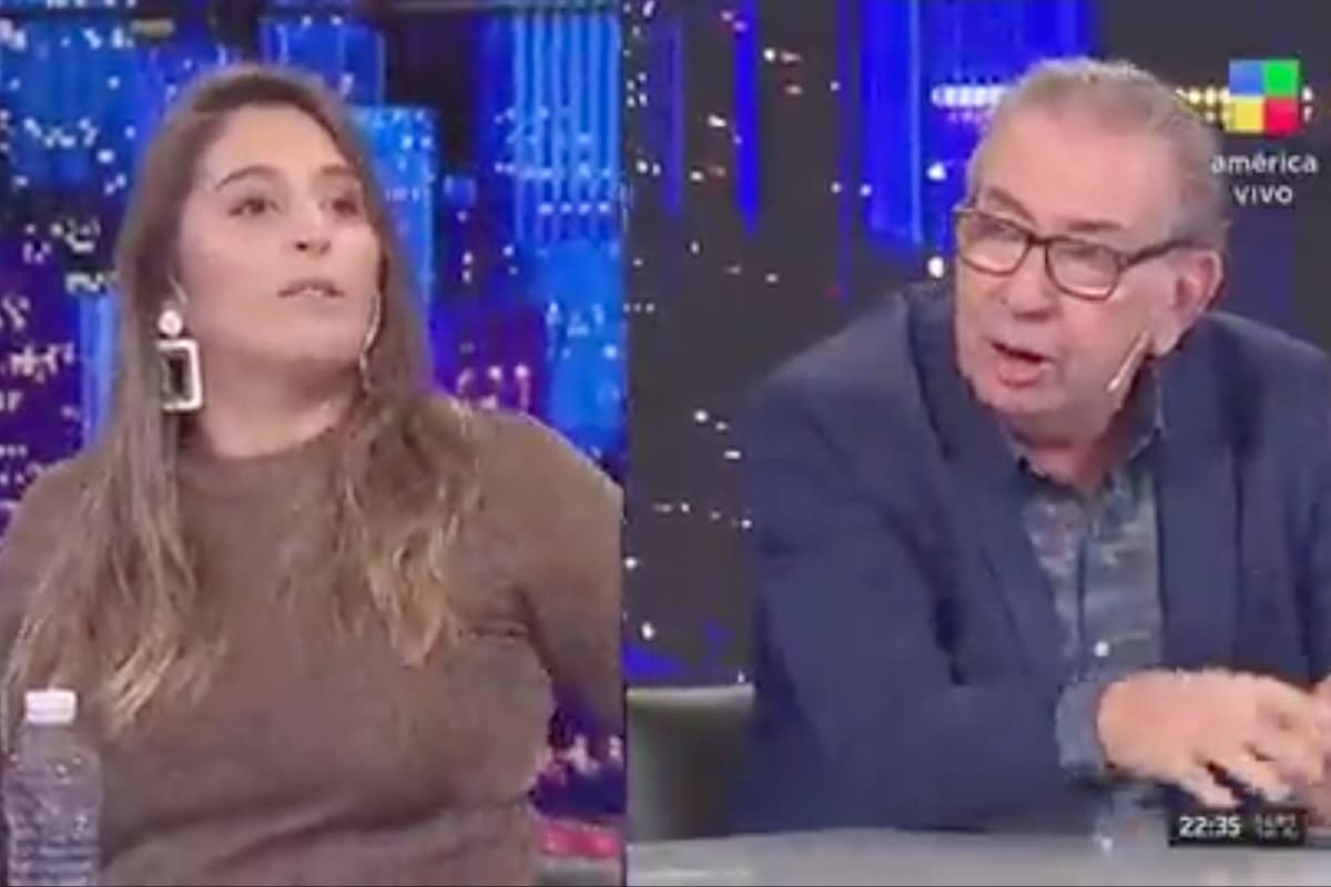 Manuela Castañeira y Gabriel Levinas se cruzaron en Intratables