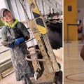 La joven que pasó de podóloga de vacas a ganar una medalla de plata con los patines en ese país