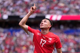 Manzambi firma un doblete y Suiza vence 4 a 1 a Bosnia-Herzegovina en el Mundial