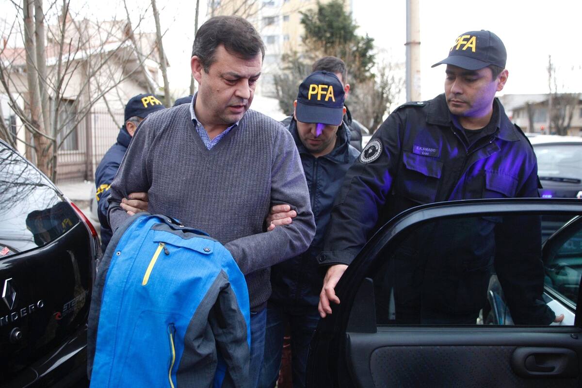 Manzanares, el día en que fue detenido; su confesión mejoró su situación