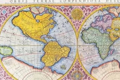 Mapa de Mercator del siglo XVI
