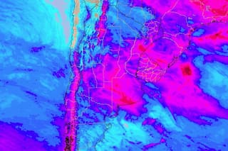 Avanza un frente frío que provocará alertas por tormentas de gran intensidad, granizo, ráfagas y temperaturas cercanas a los 30°C: las zonas afectadas