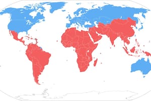 Mapa del Sur Global