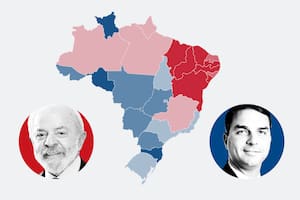 Elecciones en Brasil: el mapa de resultados de Lula da Silva y Flavio Bolsonaro, en vivo