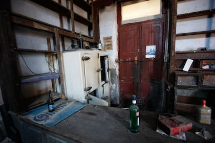 La vieja pulpería, abandonada