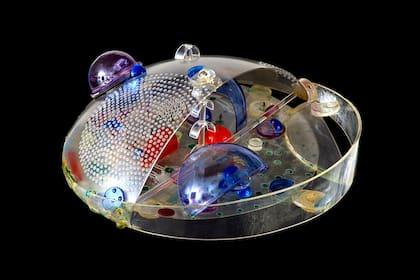 Maqueta de la ciudad hidroespacial de Kosice