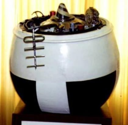 Maqueta de Venera 8, que actualmente se encuentra en el Museo Lavochkin (Foto: Gentileza NASA)