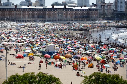 Mar del Plata Playas del Centro.