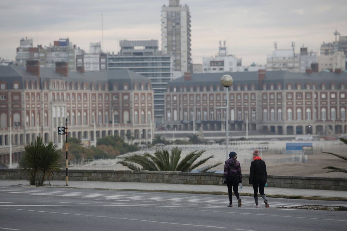Mar del Plata se prepara para las vacaciones de invierno.