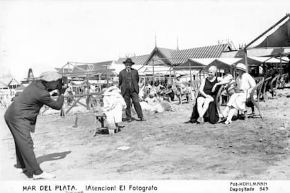 Una postal marplatense, hacia 1925