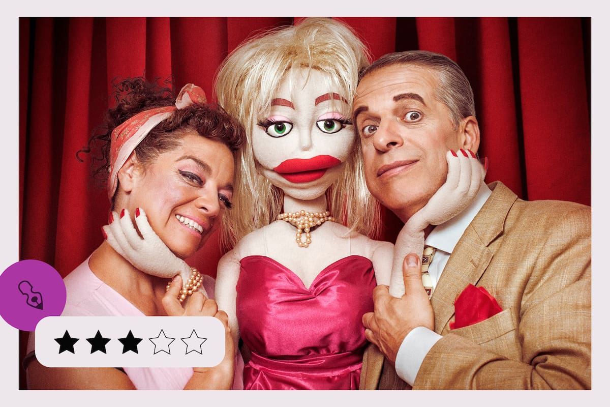 Mara Mantelli, Luly y Román Lamas, protagonistas de Cabecita de papel maché