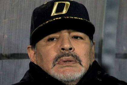 Diego Maradona y un momento complicado con su familia