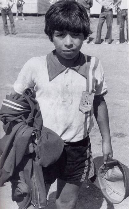 Maradona, el crack de los Cebollitas
