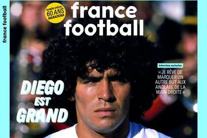 Maradona: el sorprendente deseo que reveló en una entrevista con France Football