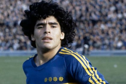 Maradona en Boca 80s