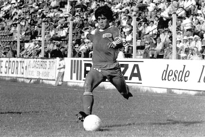 Maradona en la era de Argentinos Juniors, su primer club