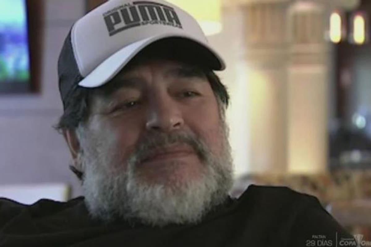 Maradona habló con Univisión y explicó por qué no le gustó el título de la película