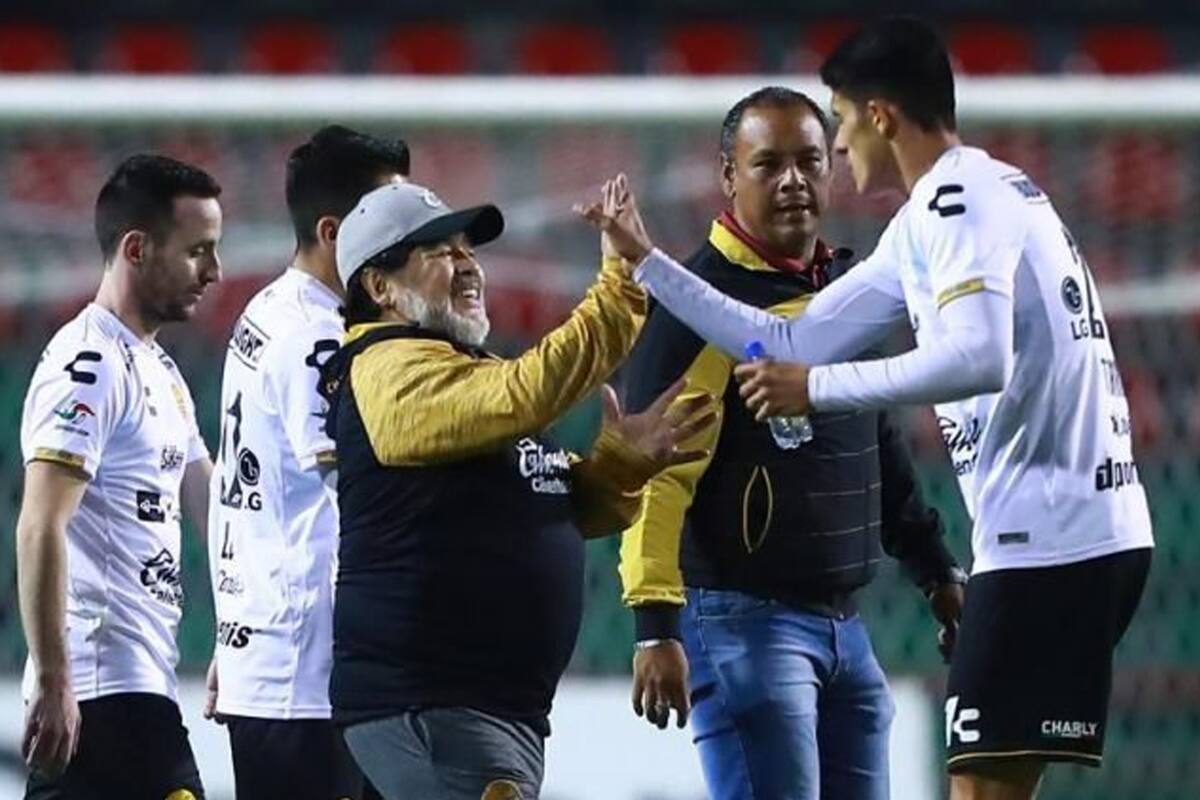 Maradona llegó a una nueva final en el ascenso mexicano