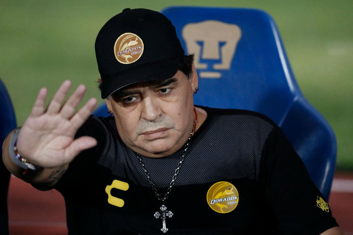 Maradona se despide de Dorados de Sinaloa