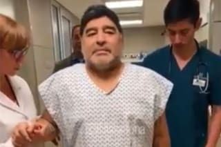 "Hoy volví a caminar como cuando tenía 15 años": el mensaje de Diego Maradona