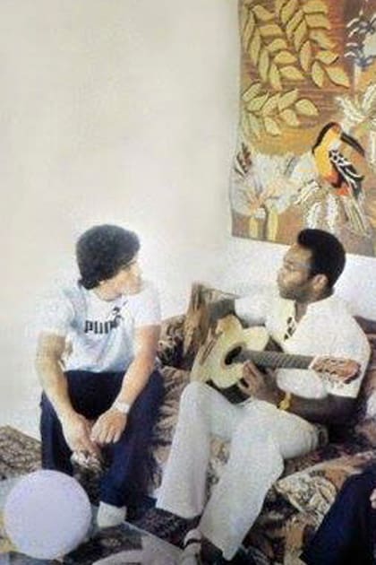 Maradona y Pelé en un encuentro en Río en 1979