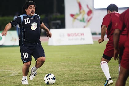 Maradona y sus lujos en Dubai