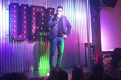 Maravilla Martínez en su show en Longchamps