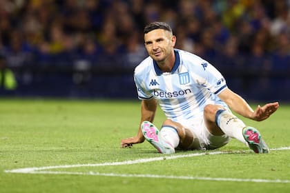 Maravilla Martínez, la vuelta del goleador: el 9 fue clave para la victoria de Racing ante Boca en la Bombonera