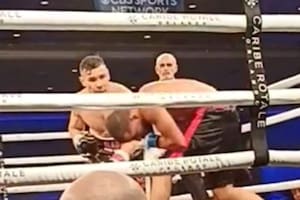 Maravilla Martínez le ganó por KO a Noah Kidd