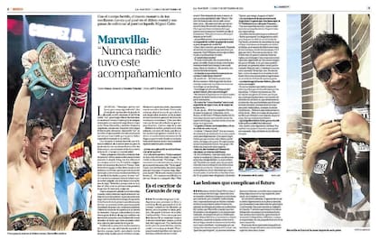 Maravilla Martínez vs. Julito Chávez, cobertura de LA NACION