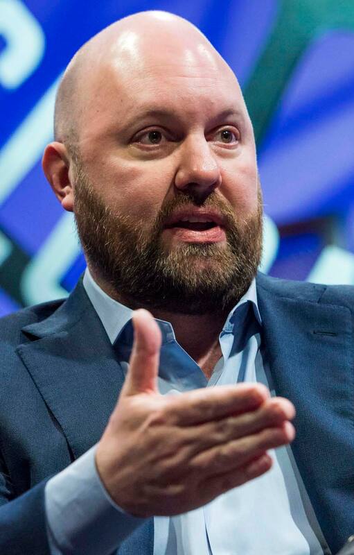 Marc Andreessen durante el Fortune Global Forum 2015 en San Francisco, California, EE. UU; su fondo de inversiones es uno de los más fecundos del Silicon Valley
