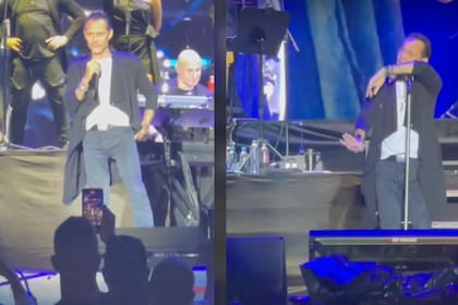 Marc Anthony protagonizó un episodio insólito en pleno concierto en Colombia