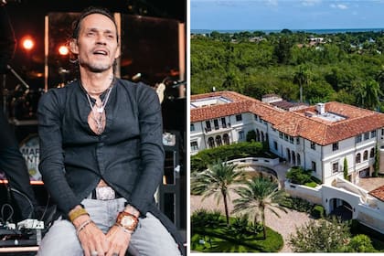Marc Anthony puso a la venta su mansión en Miami